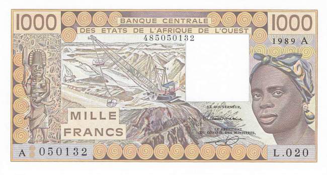 1000 Francs